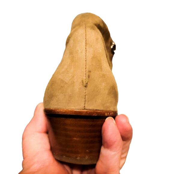 Sam Edelman putty/taupe Petty suede side zip Chelsea booties size 6 - Picture 10 of 16